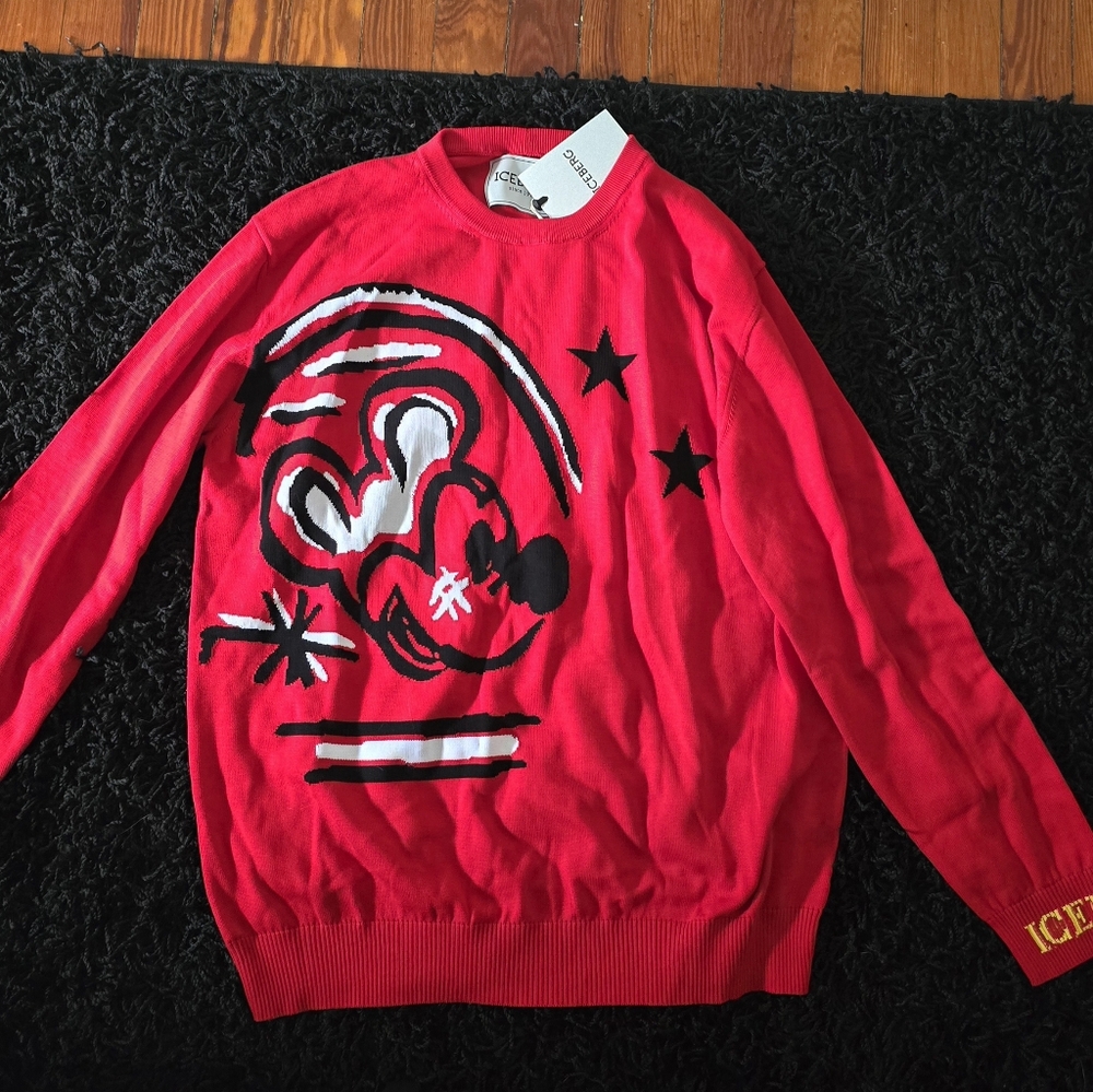 Iceberg mickey mouse sweater